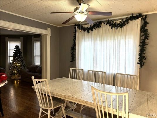 Dining room, Interior, Wood Texture Flooring