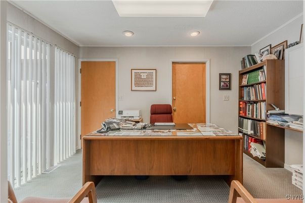Home Office, Interior, Recessed Lighting