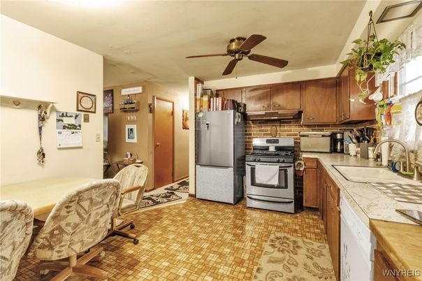 Interior, Kitchen, Tile Countertops