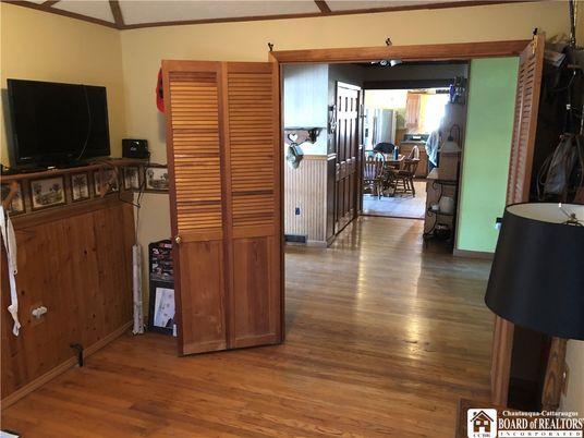 Dining room, Interior, Wood Texture Flooring