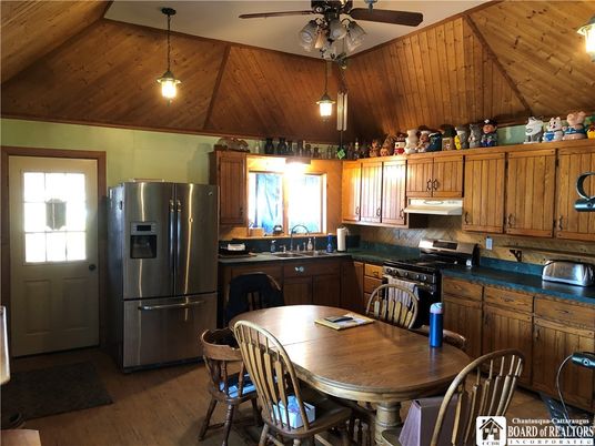 Dining room, Interior, Kitchen, Pendant Lights, Wooden Ceilings, Wood Texture Flooring