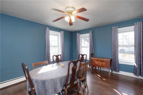 Dining room, Interior, Wood Texture Flooring