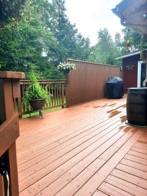 Exterior, Wood Texture Flooring