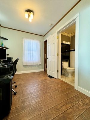Bathroom, Home Office, Interior, Wood Texture Flooring