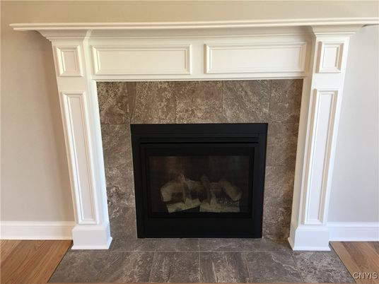 Fireplace, Interior, Wood Texture Flooring