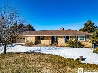 Attached, Backyard, Exterior, Facade, Brick Facade, Ranch