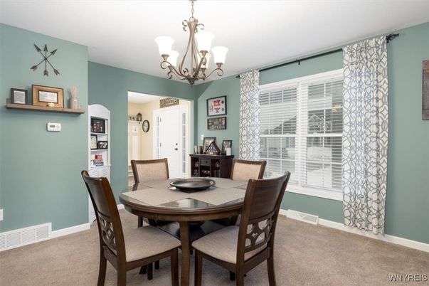 Chandelier, Dining room, Interior