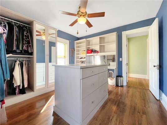 Interior, Walk-in Closets, Wood Texture Flooring