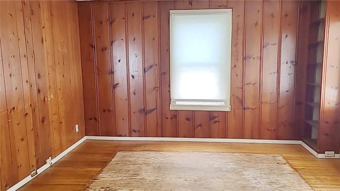 Empty room, Interior, Wood Texture Flooring, Wooden Walls