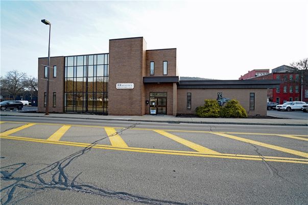 Exterior, Facade, Brick Facade, Modern