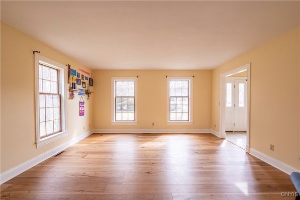 Empty room, Interior, Wood Texture Flooring