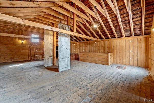 Empty room, Interior, Wooden Beams, Wooden Ceilings, Wood Texture Flooring, Wooden Walls