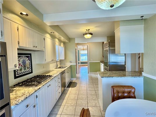 Interior, Kitchen, Recessed Lighting, Stainless Steel Appliances