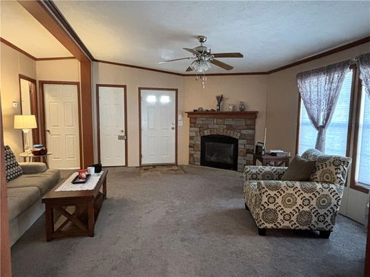 Fireplace, Interior, Living room