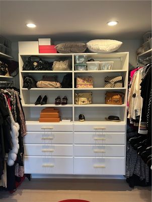 Interior, Recessed Lighting, Walk-in Closets, Wood Texture Flooring