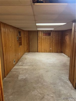 Empty room, Interior, Wooden Walls