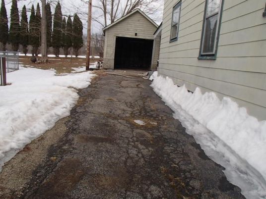 Backyard, Detached Garage, Exterior