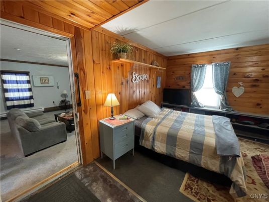 Bedroom, Interior, Wooden Ceilings, Wooden Walls