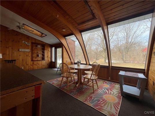 Dining room, Interior, Wooden Beams, Wooden Ceilings, Wooden Walls