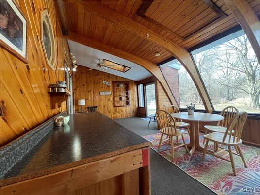 Dining room, Interior, Wooden Beams, Wooden Ceilings, Wooden Walls