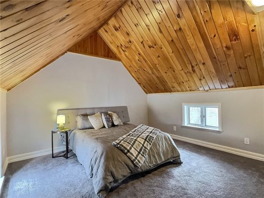 Bedroom, Interior, Wooden Ceilings