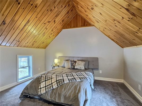 Bedroom, Interior, Wooden Ceilings