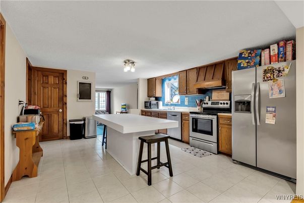 Interior, Kitchen, Stainless Steel Appliances