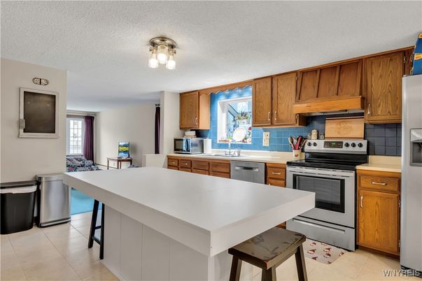 Interior, Kitchen, Stainless Steel Appliances