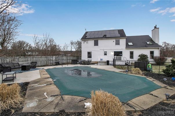 Backyard, Exterior, Pool, Solar Panels