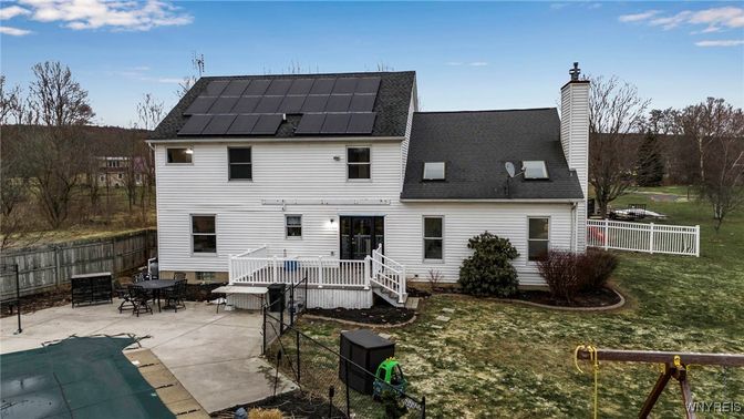 Backyard, Exterior, Solar Panels