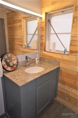 Bathroom, Interior, Wooden Walls