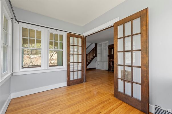 Empty room, Interior, Wood Texture Flooring