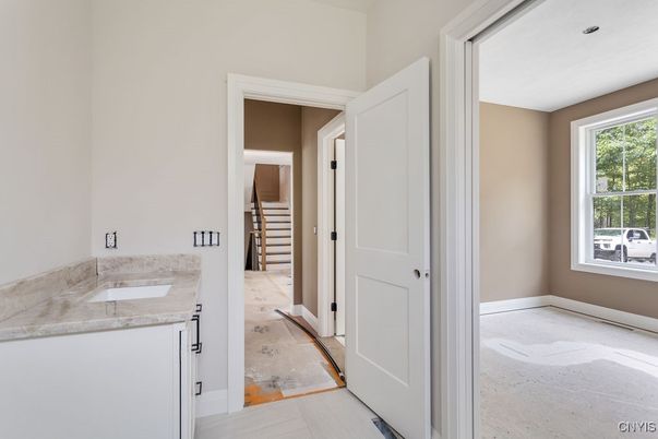 Bathroom, Interior, Recessed Lighting