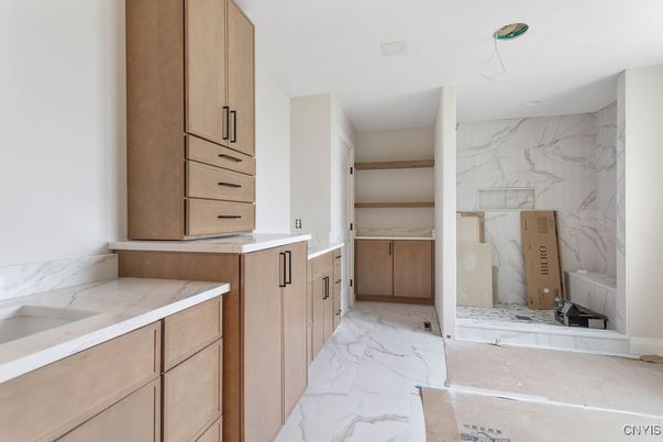 Bathroom, Interior, Marble, Marble Walls