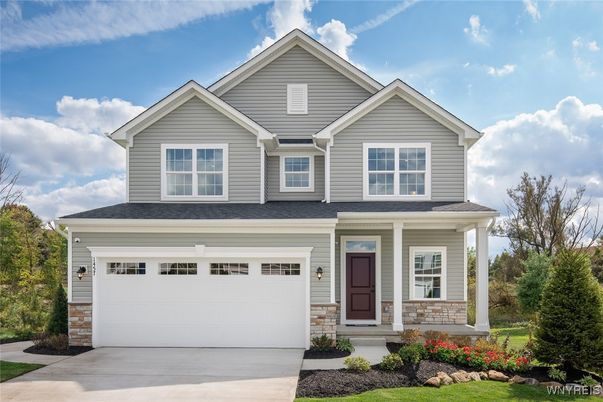 Attached, Exterior, Facade, American Craftsman