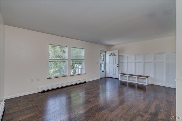 Empty room, Interior, Wood Texture Flooring