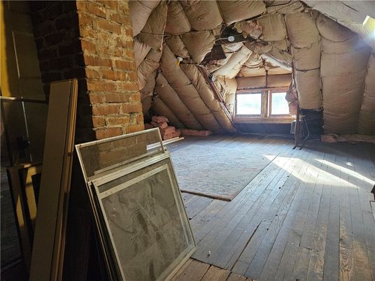 Interior, Stone Walls, Wood Texture Flooring