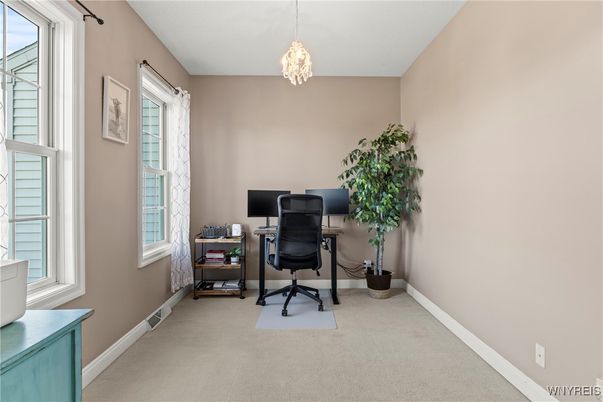 Home Office, Interior, Pendant Lights