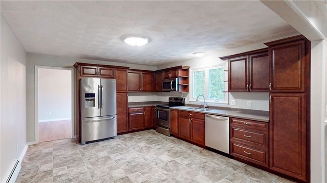 Interior, Kitchen, Stainless Steel Appliances