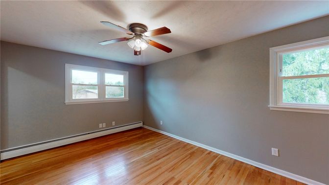 Empty room, Interior, Wood Texture Flooring