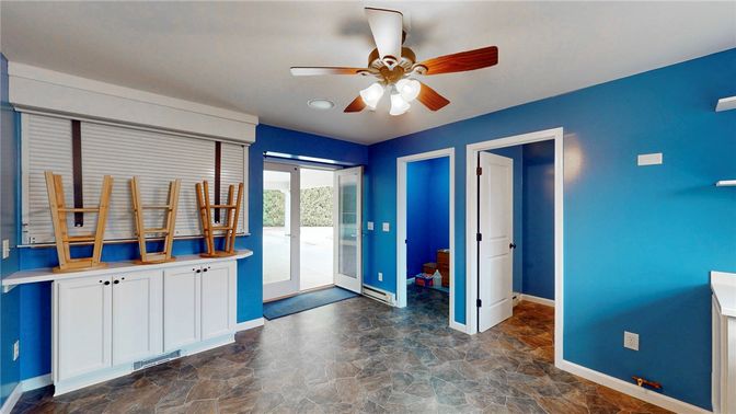 Empty room, Interior