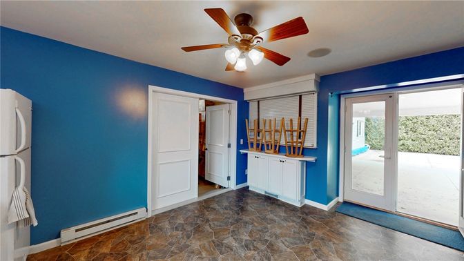 Empty room, Interior