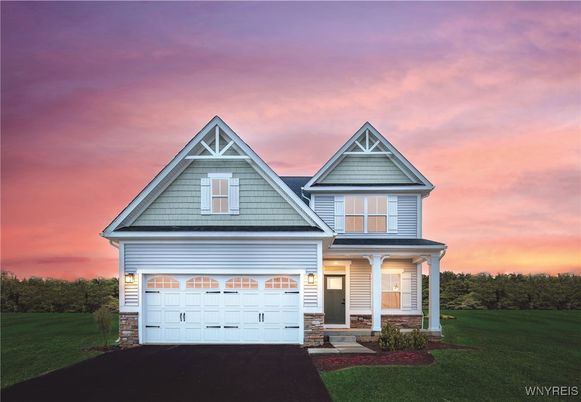 Attached, Exterior, Facade, American Craftsman
