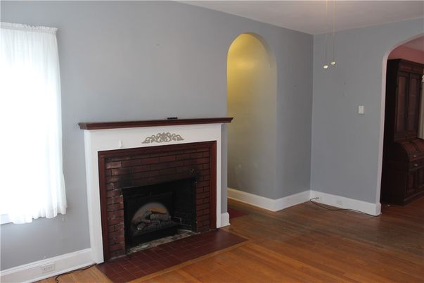 Fireplace, Interior, Wood Texture Flooring