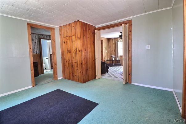 Empty room, Interior, Wooden Walls