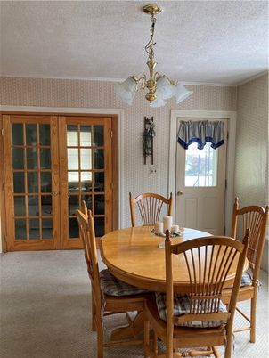 Chandelier, Dining room, Interior