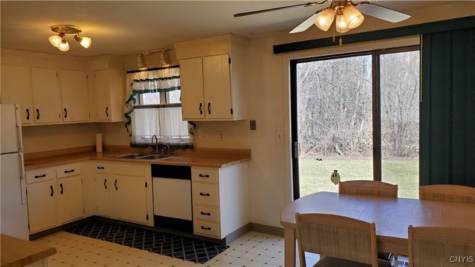Dining room, Interior, Kitchen