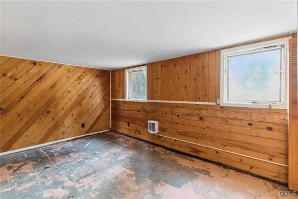 Empty room, Interior, Wooden Walls