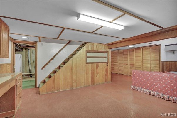 Interior, Recessed Lighting, Wooden Walls