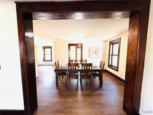 Dining room, Interior, Wood Texture Flooring